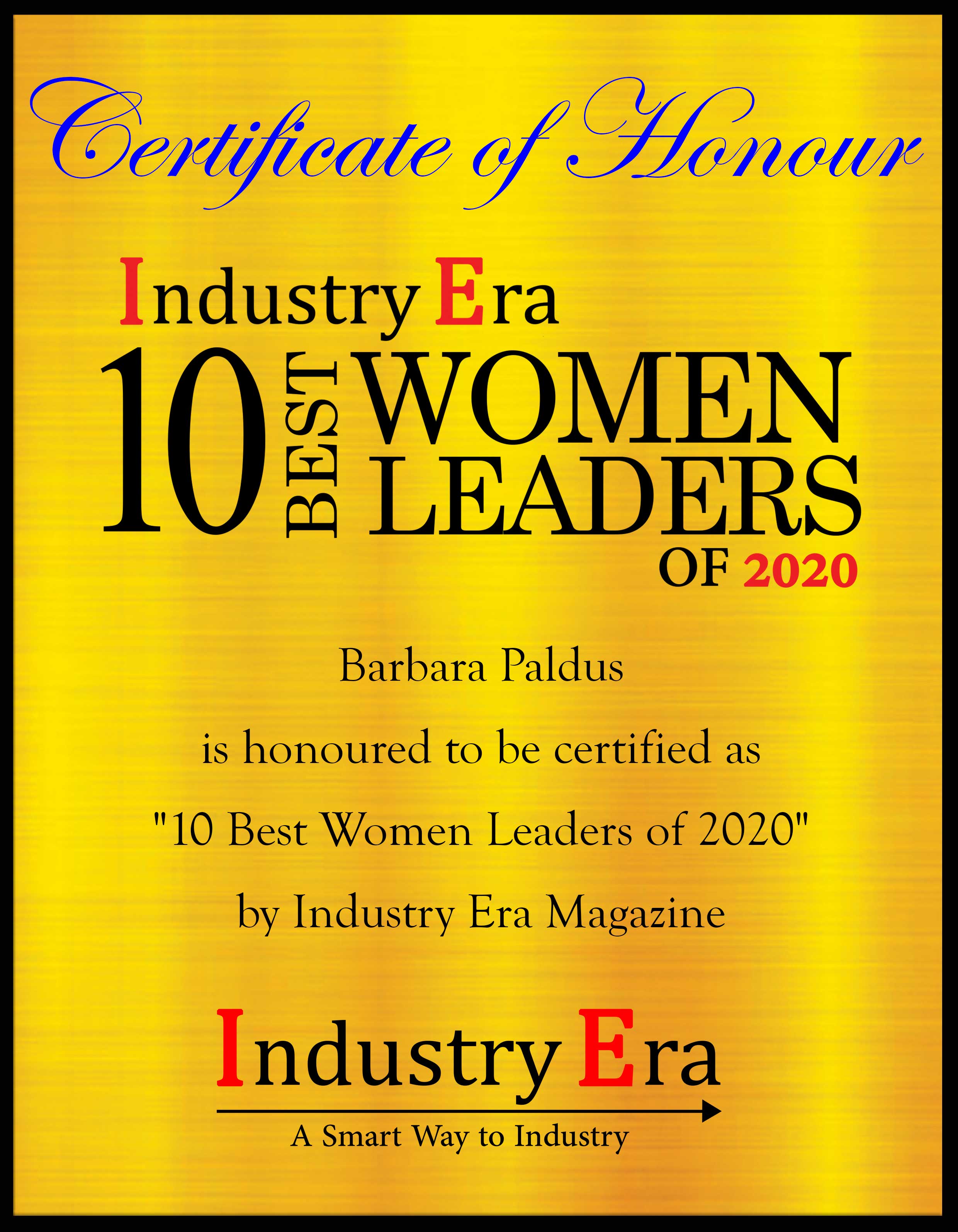Barbara Paldus, founder and CEO  of Codex Beauty Certificate
