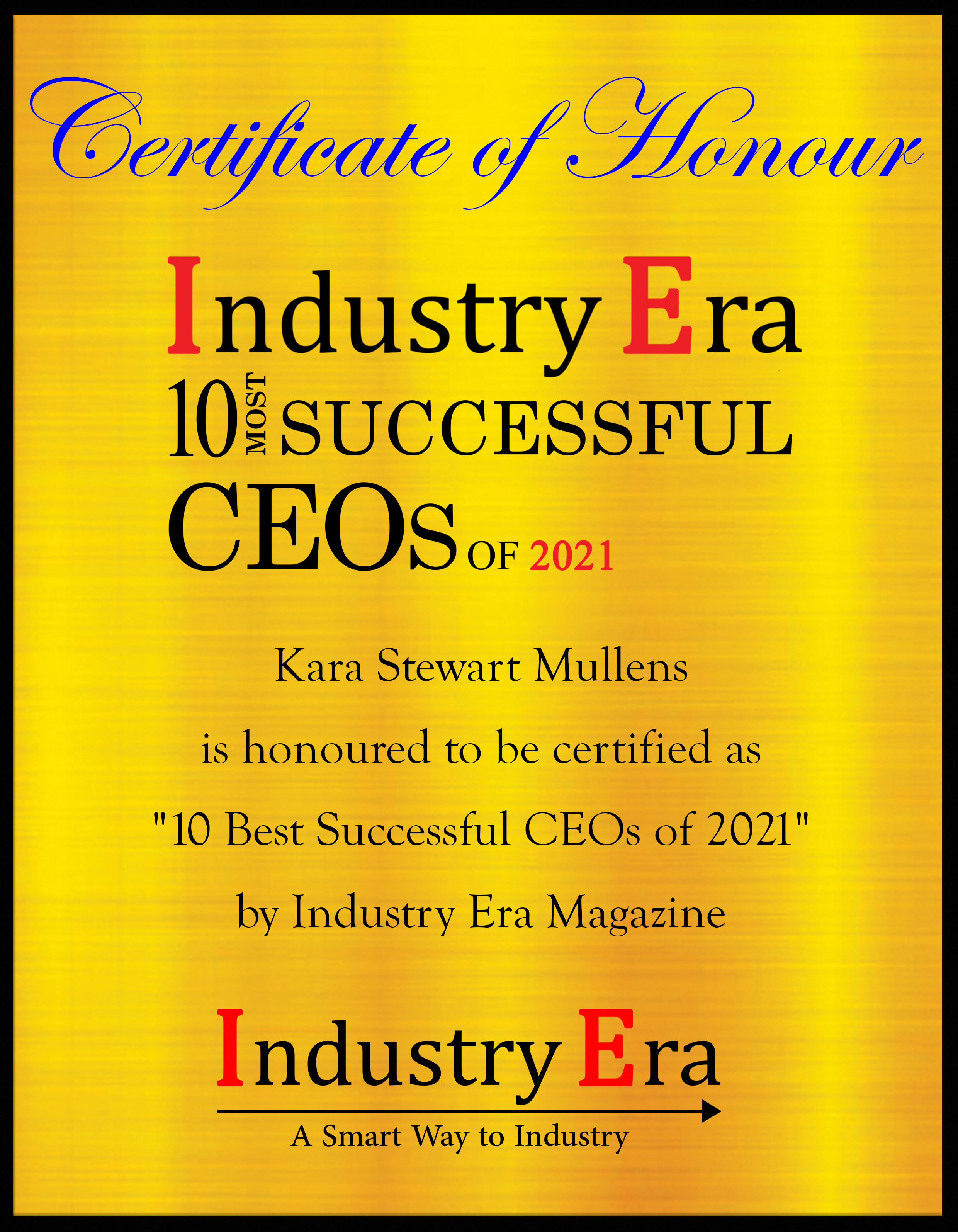 Kara Stewart Mullens, CEO and Co-founder of NeuroBiologix, Best Successful CEOs of 2021