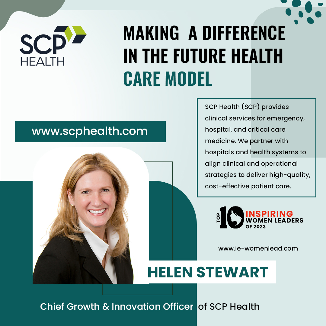 Helen Stewart, Chief Growth & Innovation Officer at SCP Health, Top 10